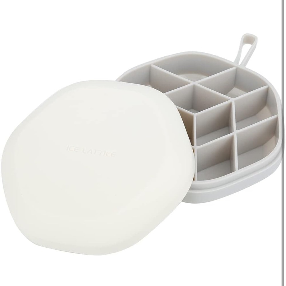 Hubee NIP Ice Cubes Mold, Ice Cube Trays, Household Soft Mini Silicone (White)